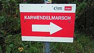  12. Karwendelmarsch 2021 Schild